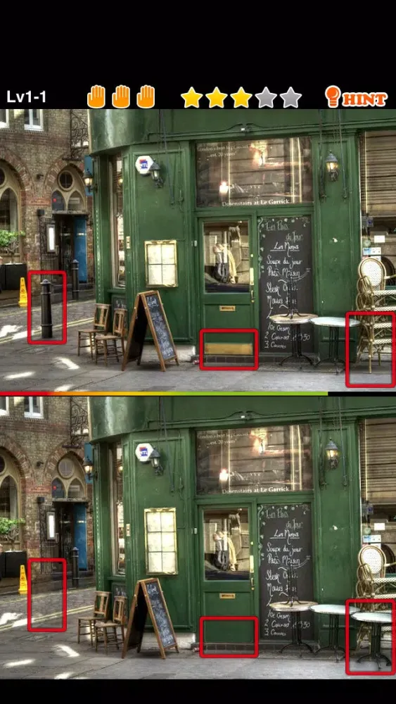 ภาพหน้าจอของ Five Differences? Plus
