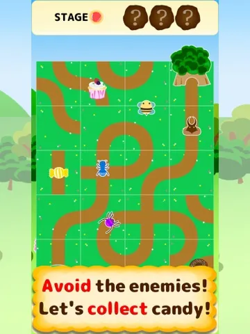 Скриншоты ARI KURU : Clu Clu Puzzle of Chip, the ant iPad 