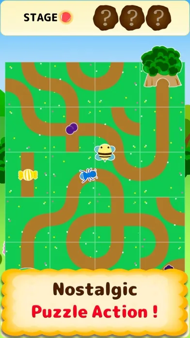 Скриншоты ARI KURU : Clu Clu Puzzle of Chip, the ant