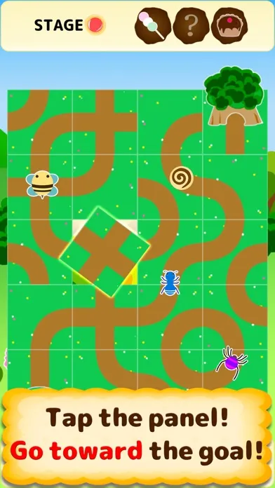 Скриншоты ARI KURU : Clu Clu Puzzle of Chip, the ant