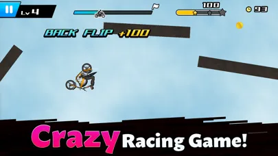 Скриншоты Crazy Bike Racing Level 100