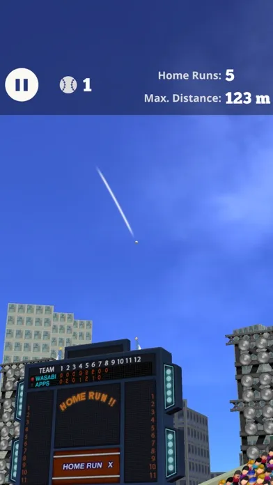 Home Run X 3D - Baseball Batting Game应用截图