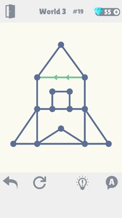 Capturas de tela do One Touch Drawing - Connect Dots Puzzle