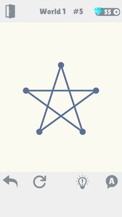 Capturas de tela do One Touch Drawing - Connect Dots Puzzle