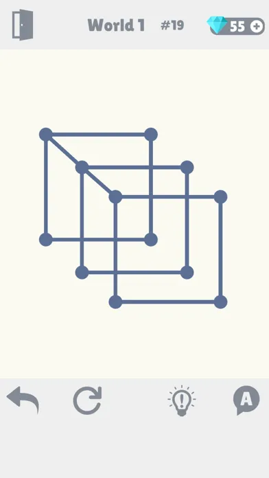 Capturas de tela do One Touch Drawing - Connect Dots Puzzle