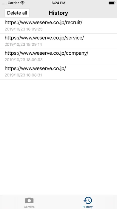 Capturas de pantalla de Essential QR code reader