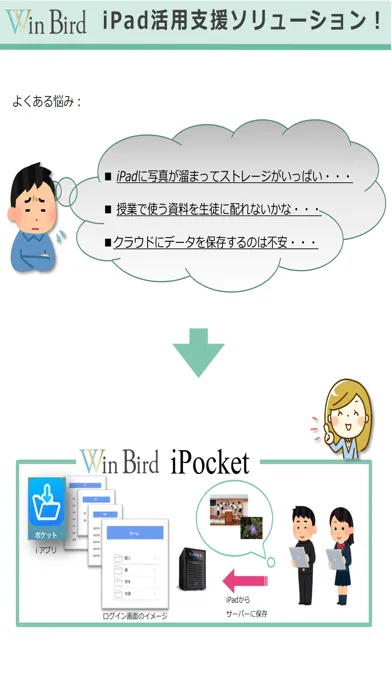 Capturas de tela do Win Bird iPocket