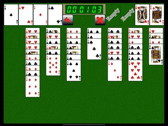 Card Solitaire Ext iPad 应用截图