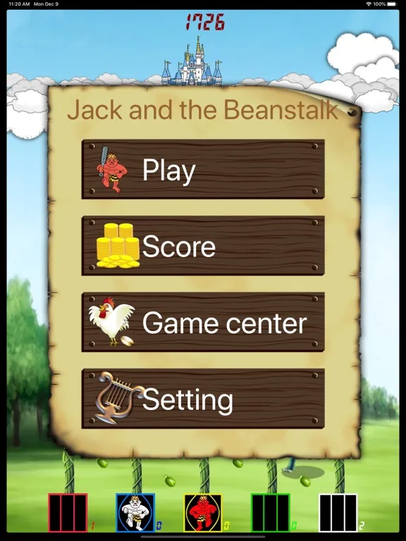 Tangkapan layar Jack and the Beanstalk Ext iPad 
