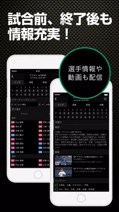 スポナビ 野球速報 سکرین شاٹس
