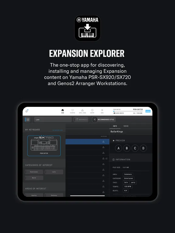 EXPANSION EXPLORER iPad 應用截圖