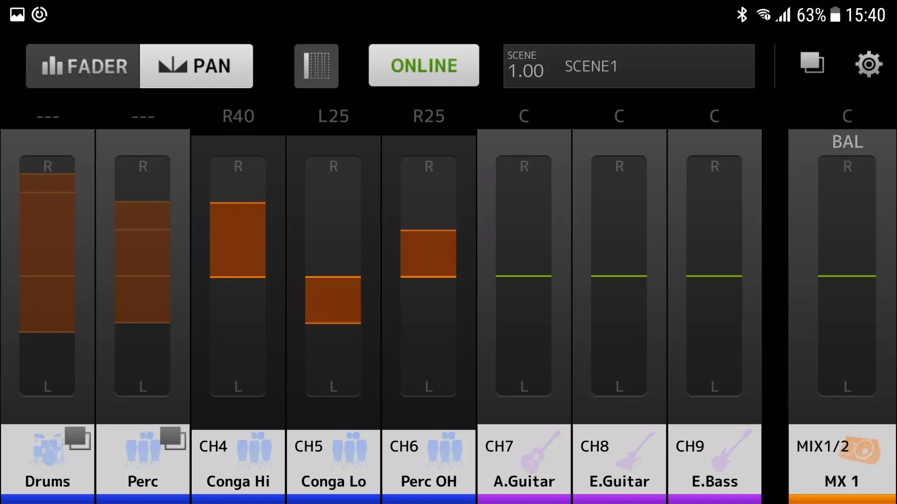 ภาพหน้าจอของ MonitorMix