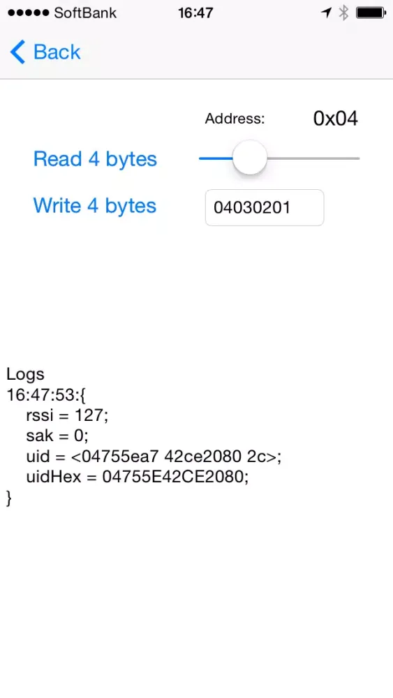 Capturas de pantalla de Zesty RFID Reader/Writer