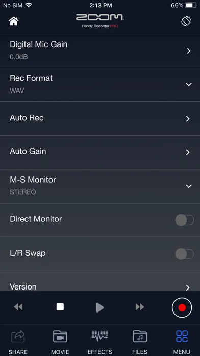 Handy Recorder PRO Screenshots
