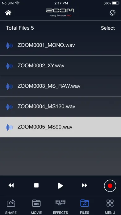 Handy Recorder PRO Screenshots