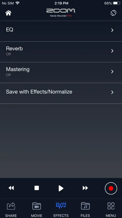 Handy Recorder PRO Screenshots