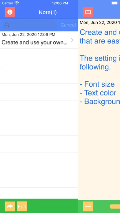 Capturas de pantalla de LegibleNote Lite