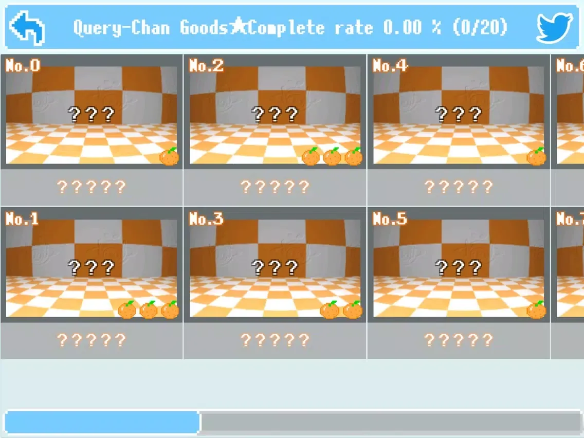 Captures d'écran de Query-Chan's Pure Orange iPad 