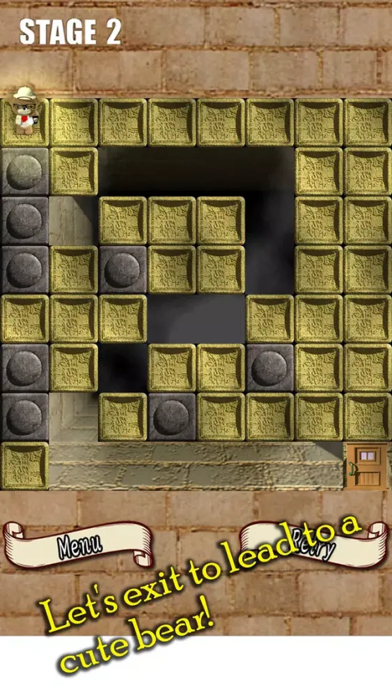 Bear's ruins escape スクリーンショット