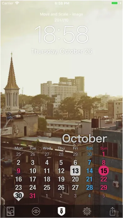 Zrzuty ekranu LocKalender