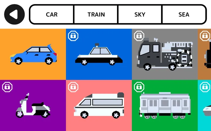 The Vehicles Typing FULL سکرین شاٹس