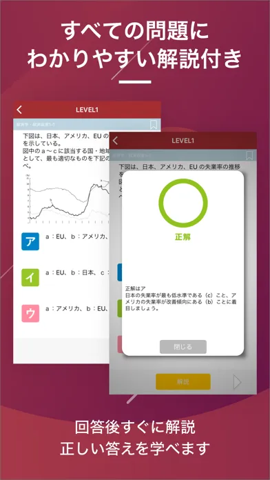 Captures d'écran de 中小企業診断士  資格試験対策｜D-Learning
