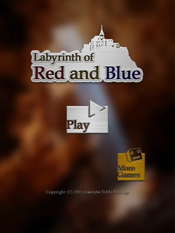 Tangkapan layar Labyrinth of Red and Blue iPad 