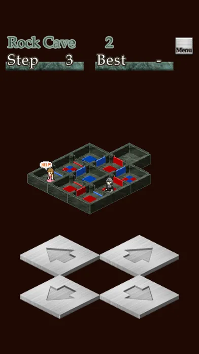 Tangkapan layar Labyrinth of Red and Blue
