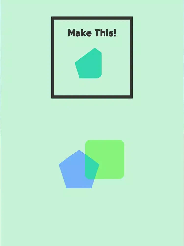 Cut out Shapes! iPad  سکرین شاٹس