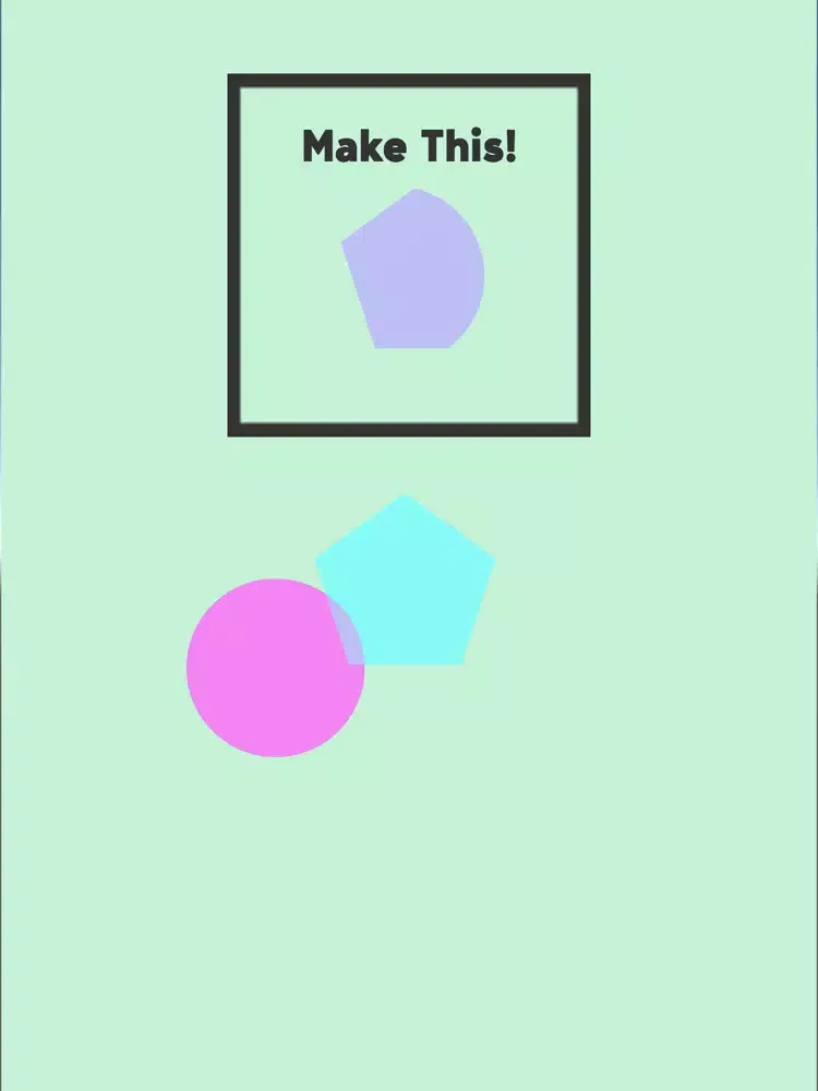 Cut out Shapes! iPad  سکرین شاٹس
