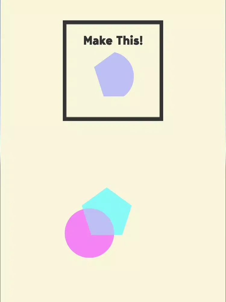 Cut out Shapes! iPad  سکرین شاٹس