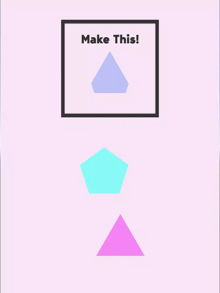 Cut out Shapes! iPad  سکرین شاٹس