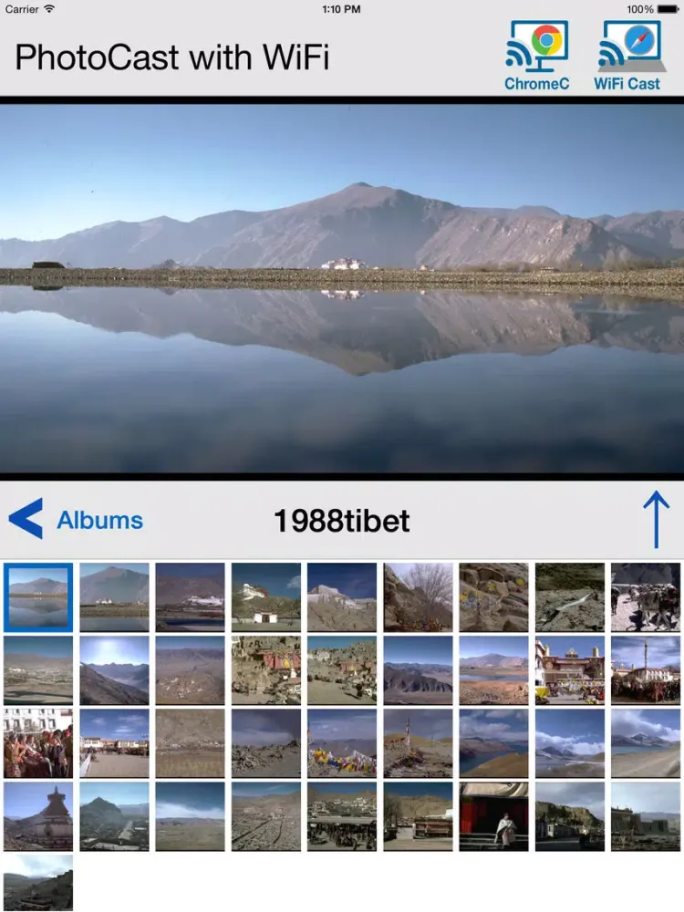 Photo Cast with WiFi for PC & ChromeCast iPad  Screenshots