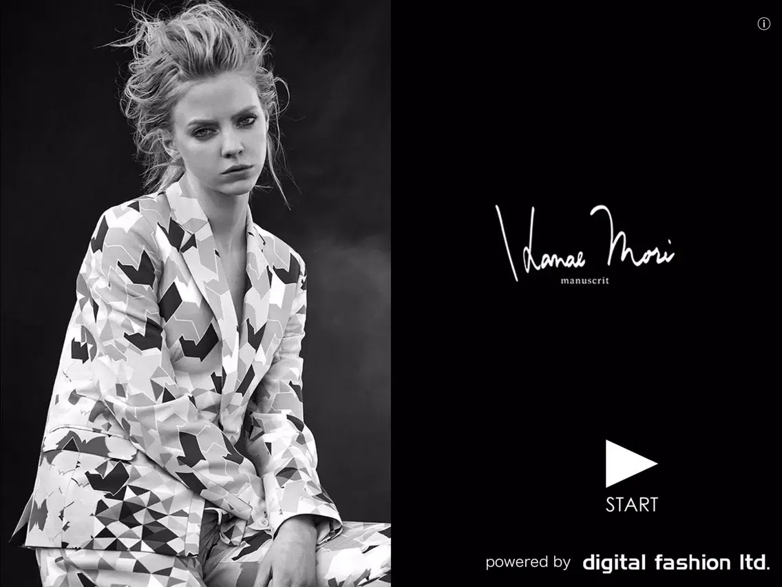 DIGITAL & COUTURE POSE | HANAE MORI×DFL iPad  スクリーンショット
