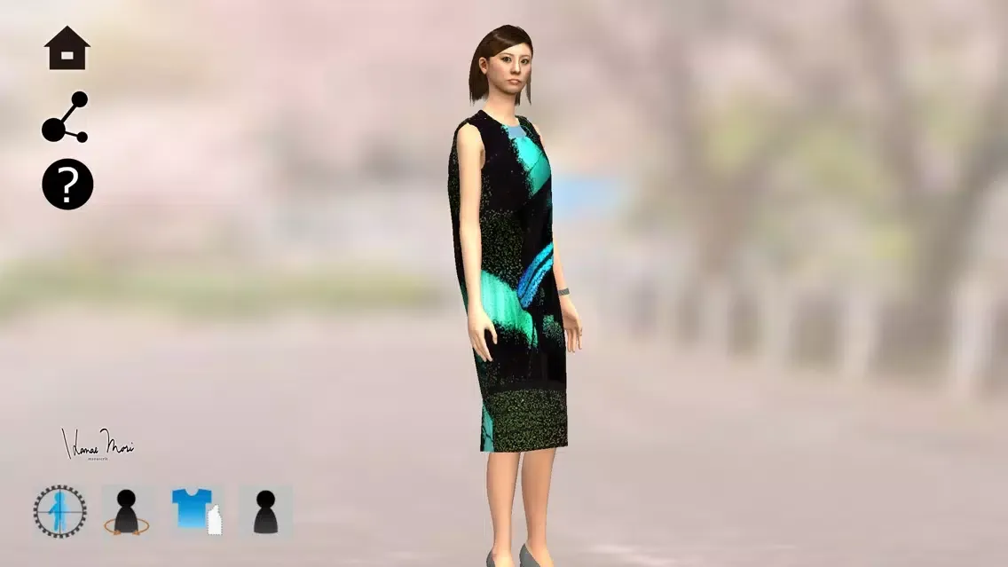 DIGITAL & COUTURE POSE | HANAE MORI×DFL スクリーンショット