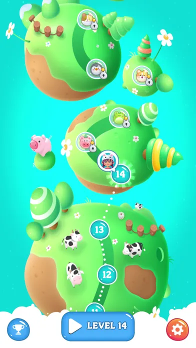 Tangkapan skrin Animal Tile Match