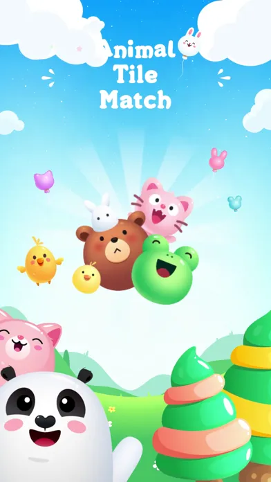Tangkapan skrin Animal Tile Match
