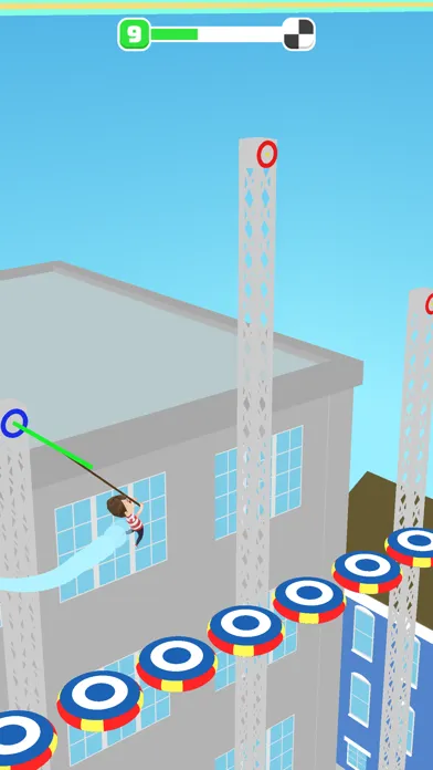 ภาพหน้าจอของ Swing Hook 3D