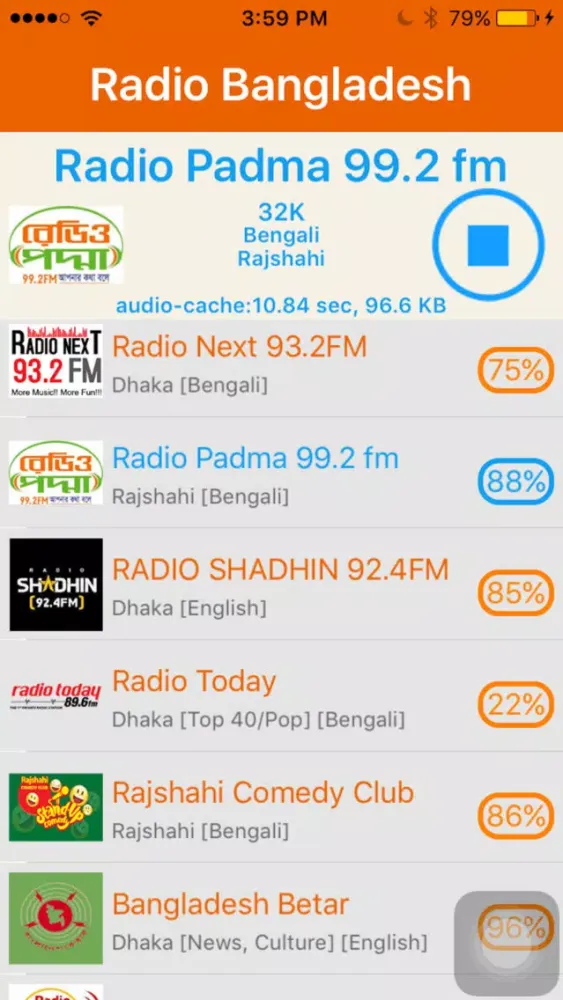 Screenshot di Radio Bangladesh - Radio BD
