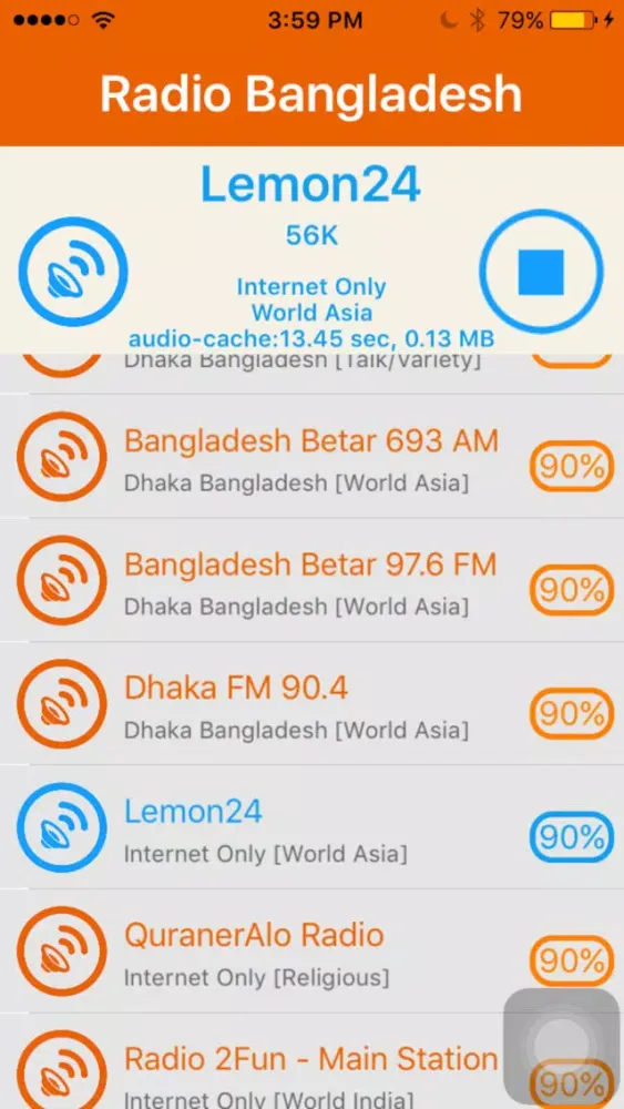 Screenshot di Radio Bangladesh - Radio BD