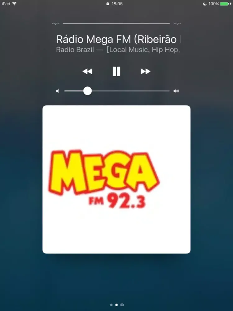 Radio Brazil - Rádio Brasil iPad  سکرین شاٹس