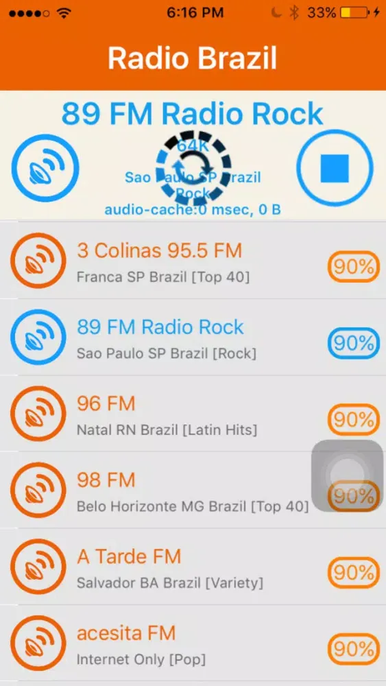 Radio Brazil - Rádio Brasil سکرین شاٹس