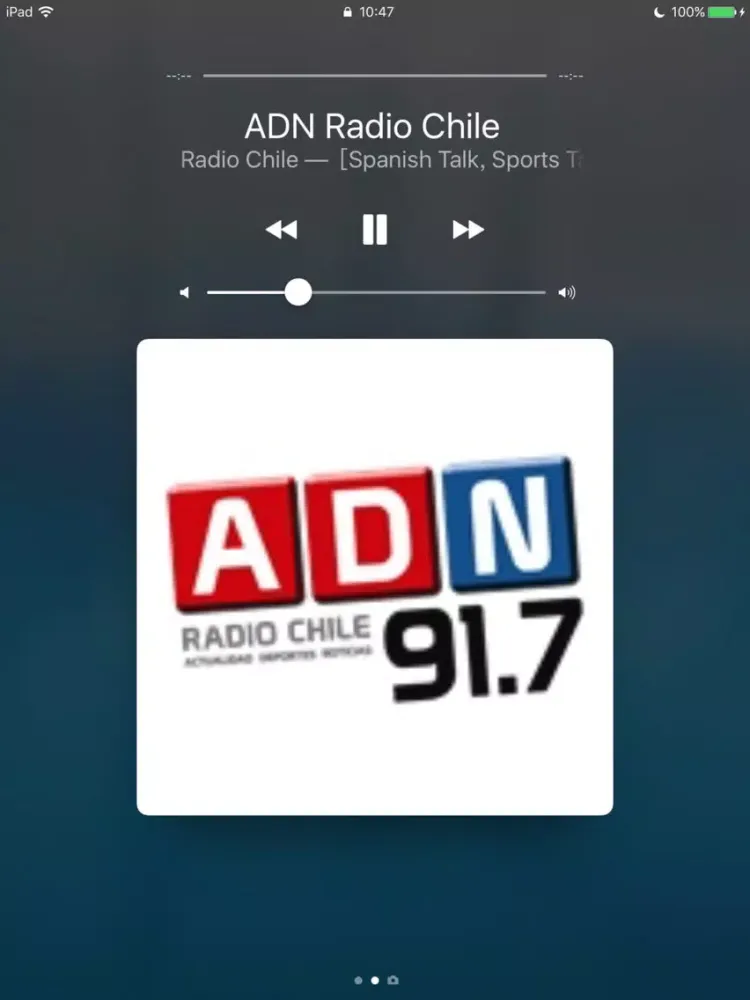 Captures d'écran de Radio Chile - Radio CHL iPad 