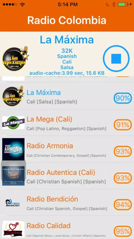 Radio Colombia - Radio COL স্ক্রিনশট