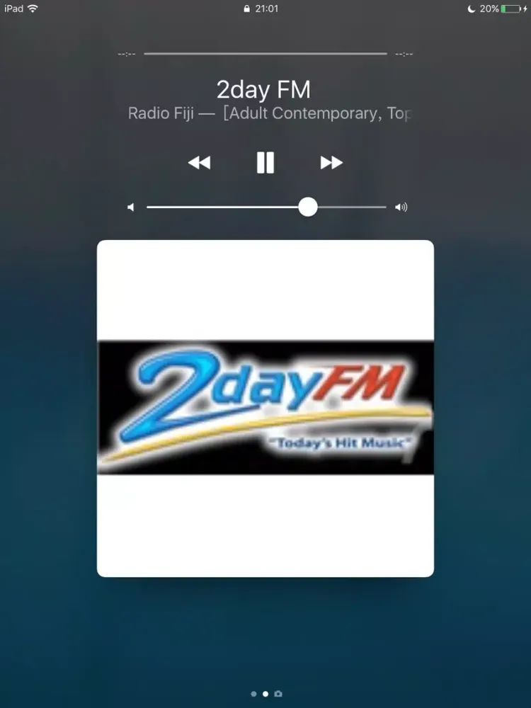 Radio Fiji - Radio FJ iPad  سکرین شاٹس