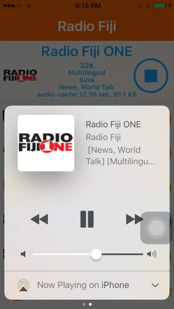Radio Fiji - Radio FJ سکرین شاٹس