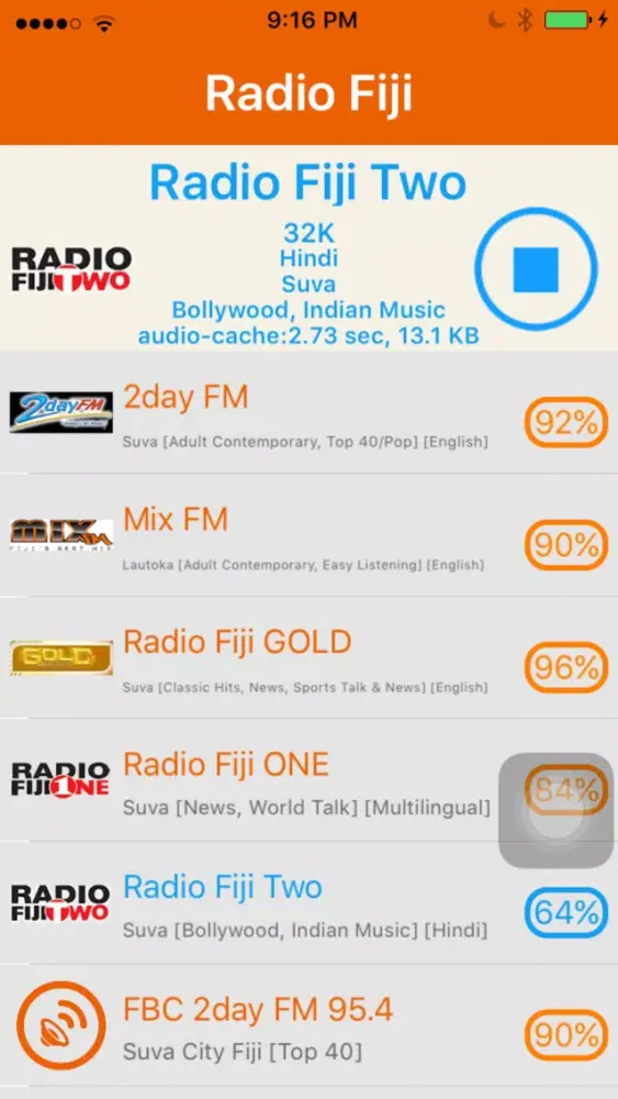 Radio Fiji - Radio FJ سکرین شاٹس