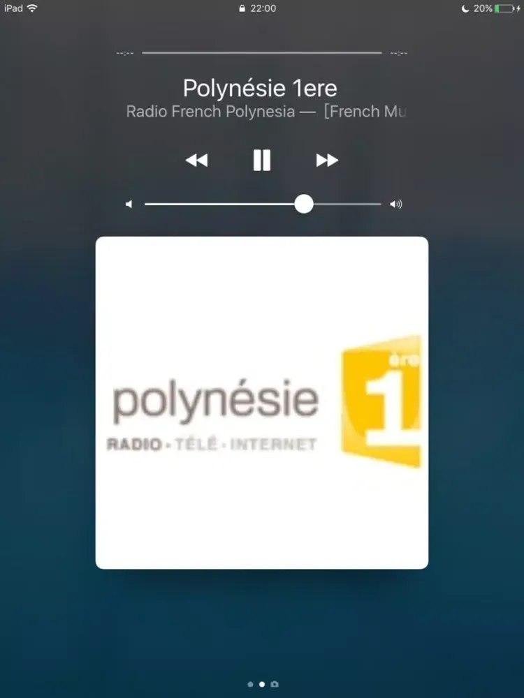 Capturas de tela do Radio French Polynesia - Radio PF iPad 