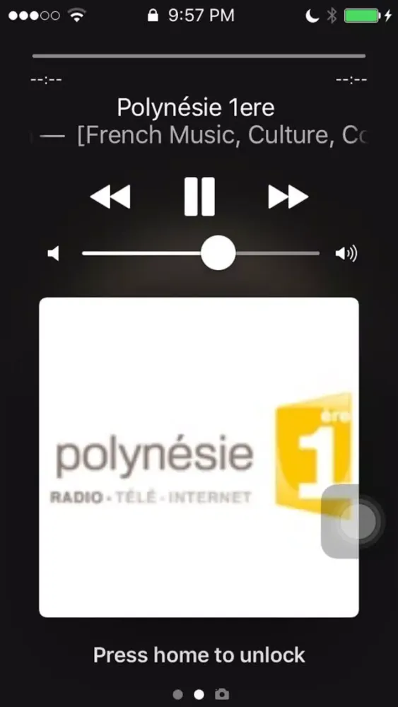 Capturas de tela do Radio French Polynesia - Radio PF