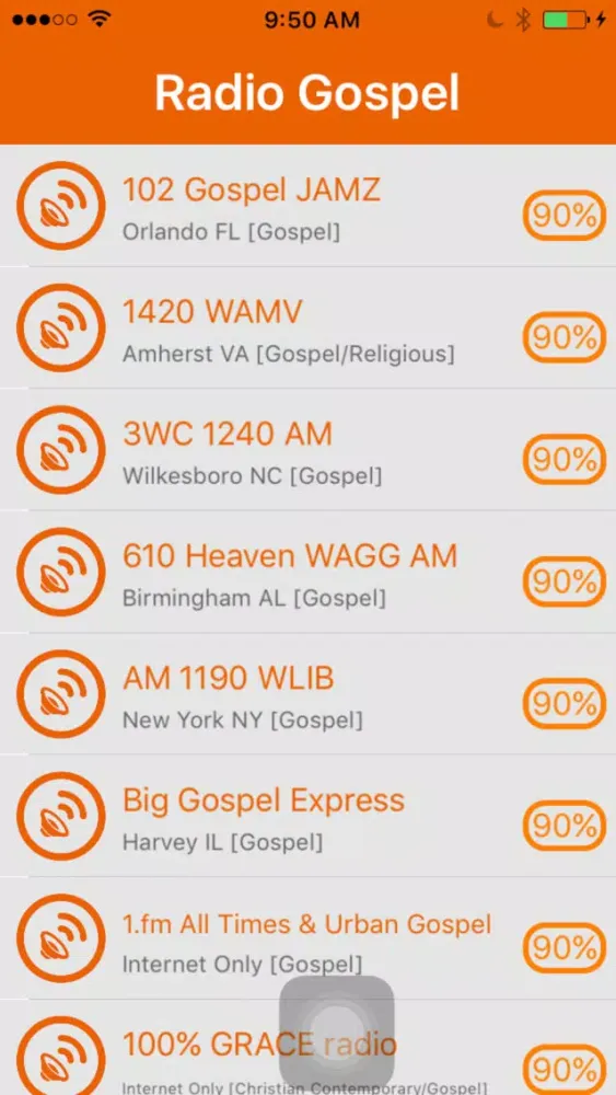 Radio Gospel - Gospel Radio স্ক্রিনশট